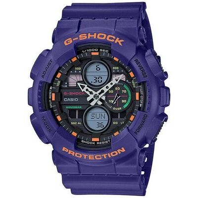 Casio Armbanduhr, G-Shock GA140-6A, Violett, (Sportuhr) Casio Armbanduhr, G-Shock GA140-6A, Violett, (Sportuhr)