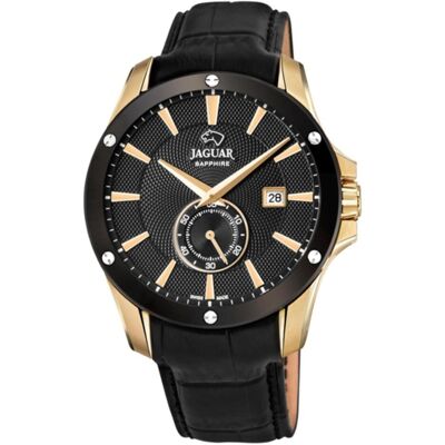 Jaguar, Armbanduhr, Acamar, Gold, (Analoguhr, 44 mm) Jaguar, Armbanduhr, Acamar, Gold, (Analoguhr, 44 mm)