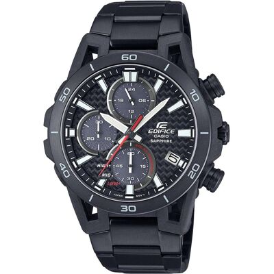 Casio Armbanduhr, EFS-S640DC-1AVUEF, Schwarz, (Analoguhr, Chronograph, 44 mm) Casio Armbanduhr, EFS-S640DC-1AVUEF, Schwarz, (Analoguhr, Chronograph, 44 mm)