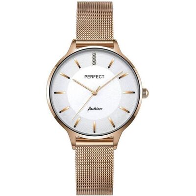 Perfect Day, Armbanduhr, DAMSKI PERFECT F353-06 (zp511d) + BOX, Gold, Rosa Perfect Day, Armbanduhr, DAMSKI PERFECT F353-06 (zp511d) + BOX, Gold, Rosa