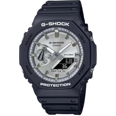 Casio Armbanduhr, GA-2100SB-1AER, Schwarz, (Chronograph, Digitaluhr, 48.50 mm) Casio Armbanduhr, GA-2100SB-1AER, Schwarz, (Chronograph, Digitaluhr, 48.50 mm)