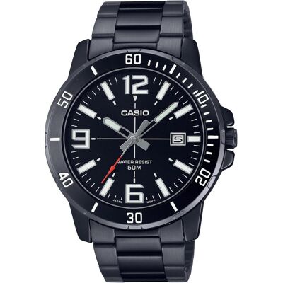 Casio Armbanduhr, Collection, Rot, Weiss, Grau, Schwarz, (45 mm) Casio Armbanduhr, Collection, Rot, Weiss, Grau, Schwarz, (45 mm)