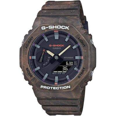 Casio Armbanduhr, G-Shock, Schwarz, Grau, Violett, Rot, Braun, (Taucheruhr, 45 mm) Casio Armbanduhr, G-Shock, Schwarz, Grau, Violett, Rot, Braun, (Taucheruhr, 45 mm)