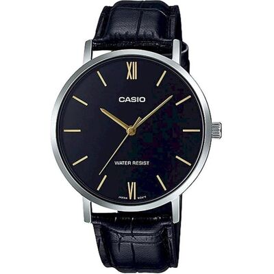 Casio Armbanduhr, MTP-VT01L-1B, Schwarz, (40 mm) Casio Armbanduhr, MTP-VT01L-1B, Schwarz, (40 mm)
