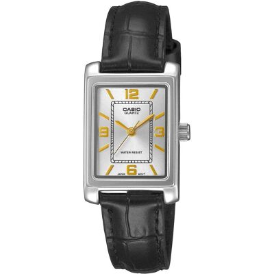 Casio Armbanduhr, LTP-1234PL-7A2EF, Schwarz, Silber, (21 mm) Casio Armbanduhr, LTP-1234PL-7A2EF, Schwarz, Silber, (21 mm)