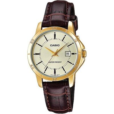 Casio Armbanduhr, Collection - LTP-V004GL-9A, Gold, (Analoguhr, 30 mm) Casio Armbanduhr, Collection - LTP-V004GL-9A, Gold, (Analoguhr, 30 mm)