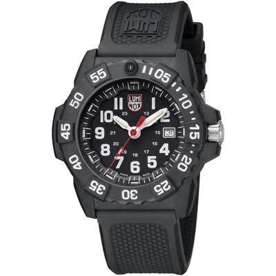 Luminox, Armbanduhr, Navy Seal 3500 Series, Schwarz, (Taucheruhr, 45 mm) Luminox, Armbanduhr, Navy Seal 3500 Series, Schwarz, (Taucheruhr, 45 mm)