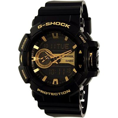 Casio Armbanduhr, G-Shock GA400GB-1A9, Schwarz, (Sportuhr) Casio Armbanduhr, G-Shock GA400GB-1A9, Schwarz, (Sportuhr)