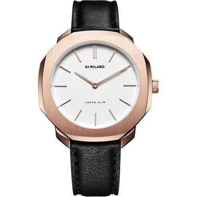 D1 Milano, Armbanduhr, Herrenuhr (Ø 36 mm), Schwarz, Gold, (36 mm) D1 Milano, Armbanduhr, Herrenuhr (Ø 36 mm), Schwarz, Gold, (36 mm)