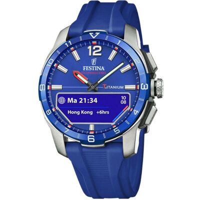 Festina, Armbanduhr, F23000/3, Blau, (44 mm) Festina, Armbanduhr, F23000/3, Blau, (44 mm)