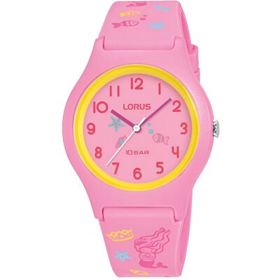 Lorus, Armbanduhr, Dětskà hodinky RRX49HX9, Rosa, (Analoguhr, 34 mm) Lorus, Armbanduhr, Dětskà hodinky RRX49HX9, Rosa, (Analoguhr, 34 mm)