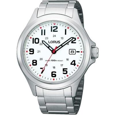 Lorus, Armbanduhr, Analogovà hodinky RXH03IX5, Schwarz, Silber, (Analoguhr, 42 mm) Lorus, Armbanduhr, Analogovà hodinky RXH03IX5, Schwarz, Silber, (Analoguhr, 42 mm)