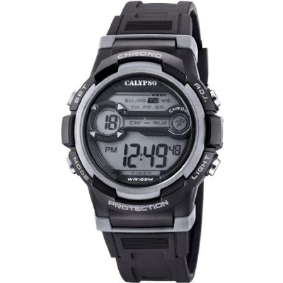 Calypso, Armbanduhr, Digital Crush, Schwarz, Grau, (40 mm) Calypso, Armbanduhr, Digital Crush, Schwarz, Grau, (40 mm)