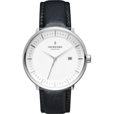 Nordgreen, Armbanduhr, Herrenuhr, Schwarz, (40 mm) Nordgreen, Armbanduhr, Herrenuhr, Schwarz, (40 mm)