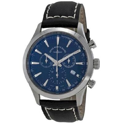 Zeno-Watch Basel, Armbanduhr, 6662-5030Q-g4, Schwarz, Silber, (Chronograph, Swiss Made, 42 mm) Zeno-Watch Basel, Armbanduhr, 6662-5030Q-g4, Schwarz, Silber, (Chronograph, Swiss Made, 42 mm)
