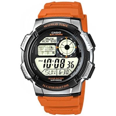 Casio Armbanduhr, DW-6900TR-9, Rot, Orange, Schwarz, Blau, (45 mm) Casio Armbanduhr, DW-6900TR-9, Rot, Orange, Schwarz, Blau, (45 mm)