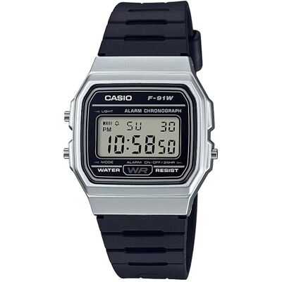 Casio Armbanduhr, Retro Vintage, Silber, Schwarz, Grau, (Digitaluhr, 33 mm) Casio Armbanduhr, Retro Vintage, Silber, Schwarz, Grau, (Digitaluhr, 33 mm)