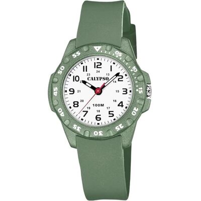 Calypso, Armbanduhr, Junior, Grün, (Analoguhr, 29 mm) Calypso, Armbanduhr, Junior, Grün, (Analoguhr, 29 mm)