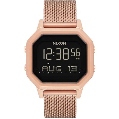 Nixon, Armbanduhr, Siren Milanese, Rosa, (Digitaluhr, 36 mm) Nixon, Armbanduhr, Siren Milanese, Rosa, (Digitaluhr, 36 mm)