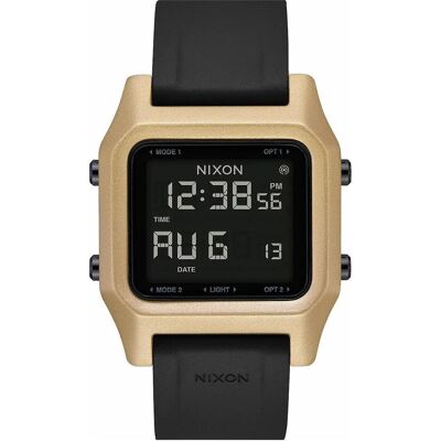 Nixon, Armbanduhr, uhr staple, Schwarz, Gold, (Analoguhr, 39 mm) Nixon, Armbanduhr, uhr staple, Schwarz, Gold, (Analoguhr, 39 mm)