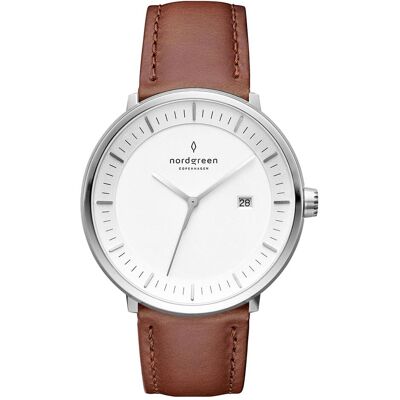 Nordgreen, Armbanduhr, Philosopher, Braun, (Analoguhr, 36 mm) Nordgreen, Armbanduhr, Philosopher, Braun, (Analoguhr, 36 mm)