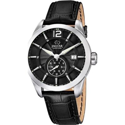 Jaguar, Armbanduhr, J663/4, Schwarz, (Swiss Made, 43 mm) Jaguar, Armbanduhr, J663/4, Schwarz, (Swiss Made, 43 mm)