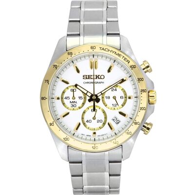 Seiko Armbanduhr, Men's Watch SBTR024, Grau, (Chronograph, 39.80 mm) Seiko Armbanduhr, Men's Watch SBTR024, Grau, (Chronograph, 39.80 mm)