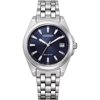Citizen Armbanduhr, Eco-Drive EO1210-83L (L), Blau, (Analoguhr, 36 mm) Citizen Armbanduhr, Eco-Drive EO1210-83L (L), Blau, (Analoguhr, 36 mm)