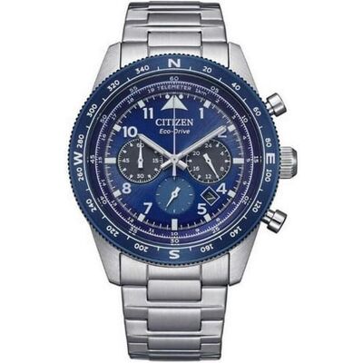 Citizen Armbanduhr, Cronografo Future Force Eco-Drive, Blau, (Chronograph, 43 mm) Citizen Armbanduhr, Cronografo Future Force Eco-Drive, Blau, (Chronograph, 43 mm)