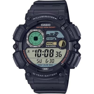 Casio Armbanduhr, WS-1500H-1AVEF, Schwarz, (Chronograph, 50 mm) Casio Armbanduhr, WS-1500H-1AVEF, Schwarz, (Chronograph, 50 mm)