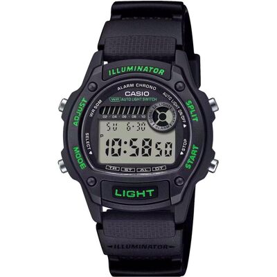 Casio Armbanduhr, W-220H-1A3VEF, Grau, Schwarz, (Chronograph, 43 mm) Casio Armbanduhr, W-220H-1A3VEF, Grau, Schwarz, (Chronograph, 43 mm)