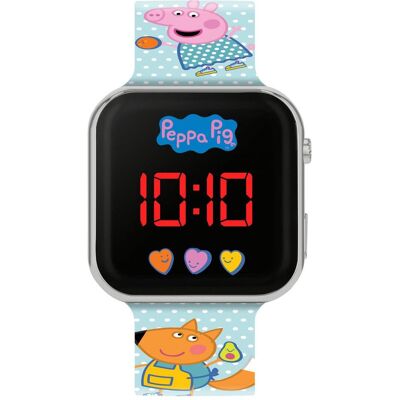 Disney Armbanduhr, Peppa Pig LED Watch, Mehrfarbig Disney Armbanduhr, Peppa Pig LED Watch, Mehrfarbig