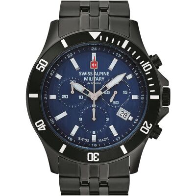 Swiss Alpine Military, Armbanduhr, 7022.9175 Chronograph 42mm 10ATM, (Chronograph, 42 mm) Swiss Alpine Military, Armbanduhr, 7022.9175 Chronograph 42mm 10ATM, (Chronograph, 42 mm)