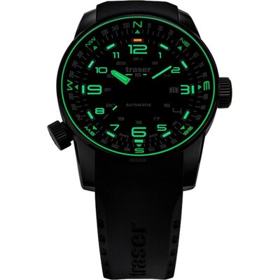 Traser, Armbanduhr, H3 109741 P68 Pathfinder Automatik 46mm 10ATM, Schwarz, (46 mm) Traser, Armbanduhr, H3 109741 P68 Pathfinder Automatik 46mm 10ATM, Schwarz, (46 mm)