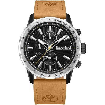 Timberland Armbanduhr, Kennebunk, Braun, Beige, Schwarz, (Chronograph, 46 mm) Timberland Armbanduhr, Kennebunk, Braun, Beige, Schwarz, (Chronograph, 46 mm)