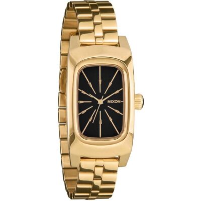 Nixon, Armbanduhr, Frankie, Schwarz, Gold, (Analoguhr) Nixon, Armbanduhr, Frankie, Schwarz, Gold, (Analoguhr)