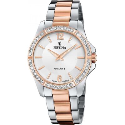 Festina, Armbanduhr, Mademoiselle, Silber, (Analoguhr, 35 mm) Festina, Armbanduhr, Mademoiselle, Silber, (Analoguhr, 35 mm)