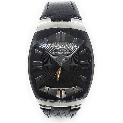 Chronotech, Armbanduhr, Damenuhr CT7065L-02 (Ø 30 mm), Silber, Schwarz, (30 mm) Chronotech, Armbanduhr, Damenuhr CT7065L-02 (Ø 30 mm), Silber, Schwarz, (30 mm)