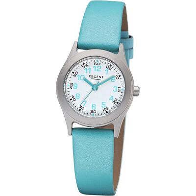 Regent, Armbanduhr, Kinderuhr, Blau, (Analoguhr, 26 mm) Regent, Armbanduhr, Kinderuhr, Blau, (Analoguhr, 26 mm)