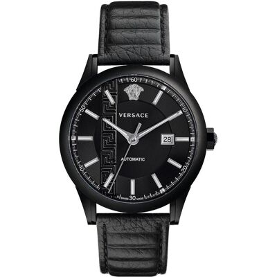 Versace, Armbanduhr, V18030017 Aiakos Automatik Herren 44mm 5ATM, Schwarz, (Analoguhr, 44 mm) Versace, Armbanduhr, V18030017 Aiakos Automatik Herren 44mm 5ATM, Schwarz, (Analoguhr, 44 mm)