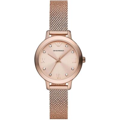 Giorgio Armani Emporio Armani, Armbanduhr, Cleo, Rosa, (Analoguhr, 32 mm) Giorgio Armani Emporio Armani, Armbanduhr, Cleo, Rosa, (Analoguhr, 32 mm)