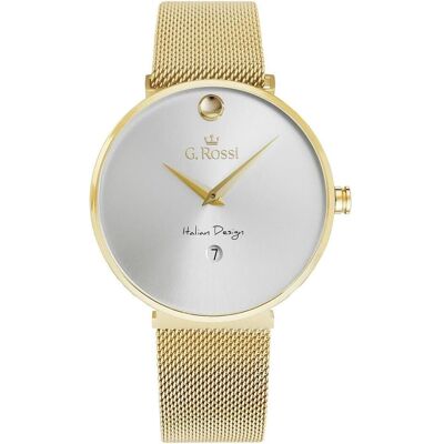Gino Rossi, Armbanduhr, WATCH G. ROSSI WATCH - 13109B-3D1 - MAGNETIC CLOSING (zg850b) + BOX, Gold, (Analoguhr) Gino Rossi, Armbanduhr, WATCH G. ROSSI WATCH - 13109B-3D1 - MAGNETIC CLOSING (zg850b) + BOX, Gold, (Analoguhr)