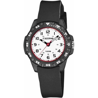 Calypso, Armbanduhr, Junior, Schwarz, (Analoguhr, 29 mm) Calypso, Armbanduhr, Junior, Schwarz, (Analoguhr, 29 mm)