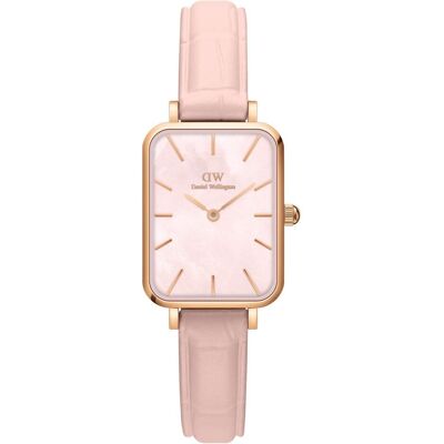 Daniel Wellington, Armbanduhr, Quadro Pressed Rouge, Rosa, (Analoguhr, 22 mm) Daniel Wellington, Armbanduhr, Quadro Pressed Rouge, Rosa, (Analoguhr, 22 mm)