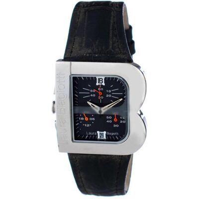 Laura Biagiotti, Armbanduhr, Damenuhr LB0002L-01 (Ø 33 mm), Silber, Schwarz, (33 mm) Laura Biagiotti, Armbanduhr, Damenuhr LB0002L-01 (Ø 33 mm), Silber, Schwarz, (33 mm)