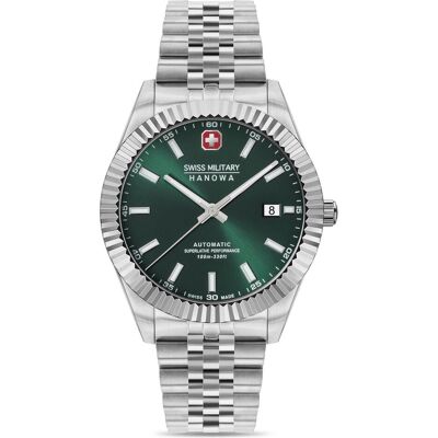Swiss Military Hanowa, Armbanduhr, Herrenuhr, Silber, (Chronograph, 41 mm) Swiss Military Hanowa, Armbanduhr, Herrenuhr, Silber, (Chronograph, 41 mm)