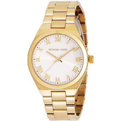 Michael Kors, Armbanduhr, Lennox, Gold, (Analoguhr, 37 mm) Michael Kors, Armbanduhr, Lennox, Gold, (Analoguhr, 37 mm)