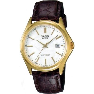 Casio Armbanduhr, MTP-1183Q-7A, Gold, Weiss, Braun, (38.50 mm) Casio Armbanduhr, MTP-1183Q-7A, Gold, Weiss, Braun, (38.50 mm)