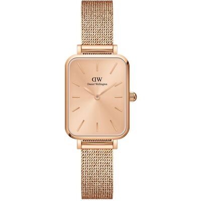 Daniel Wellington, Armbanduhr, Quadro Pressed Unitone Rose Gold, Rosa, (Analoguhr, 20 mm) Daniel Wellington, Armbanduhr, Quadro Pressed Unitone Rose Gold, Rosa, (Analoguhr, 20 mm)