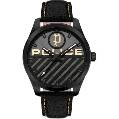 Police, Armbanduhr, PEWJA2121403 Grille Herrenuhr 42mm 3ATM, Schwarz, (Analoguhr, 42 mm) Police, Armbanduhr, PEWJA2121403 Grille Herrenuhr 42mm 3ATM, Schwarz, (Analoguhr, 42 mm)